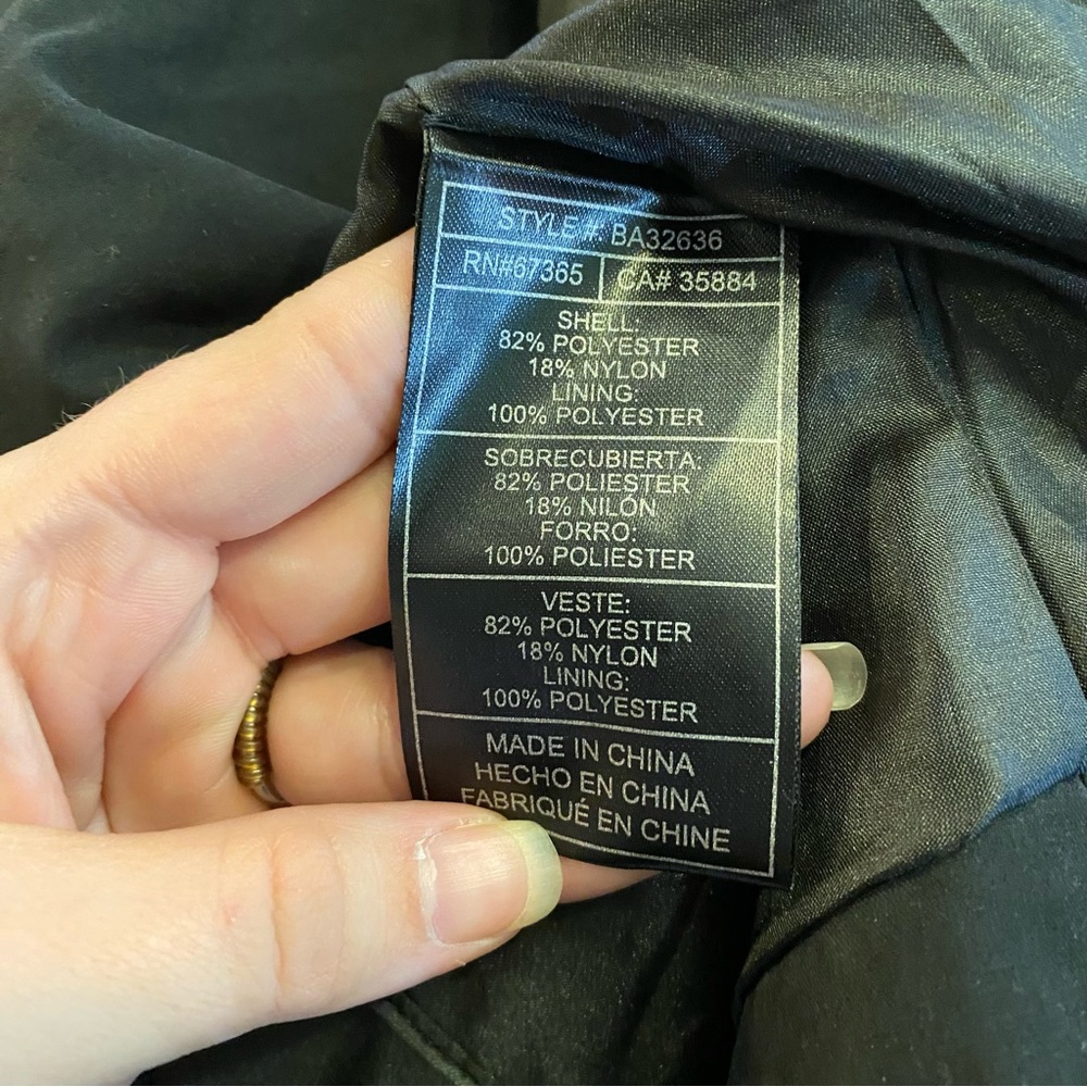 BB Dakota Faux Suede Black Asymmetrical
Jacket Medium Front Zip Up Moto - Picture 10 of 13